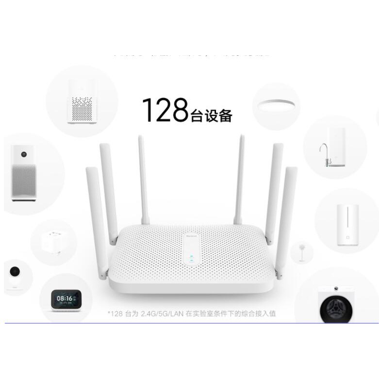 Bộ Phát Wifi XIAOMI Redmi Router AC2100 - Router Wifi Redmi AC2100 rom padavan 6 anten chịu tải cao có tiếng việt