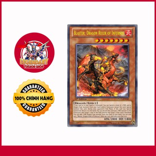 [Thẻ Bài Yugioh Chính Hãng] Blaster, Dragon Ruler of Infernos
