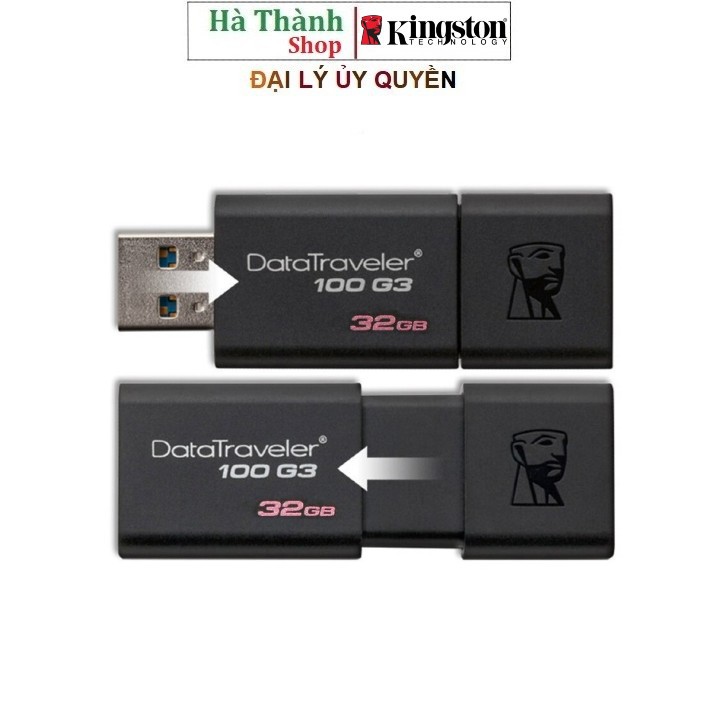 USB Kingston 32GB DT100G3 / 3.0 - Tem Vĩnh Xuân PP