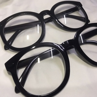   SẴN HÀNG+ẢNH THẬT  GỌNG KÍNH TRÒN ĐEN TO MẮT MÈO PHÙ HỢP MỌI GƯƠNG MẶT MEONOOW STORE🧸〰️ 