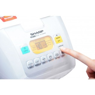 Nồi Cơm Điện Tử Sharp KS-COM18V-W (1.8 Lít) - Hàng chính hãng | BigBuy360 - bigbuy360.vn