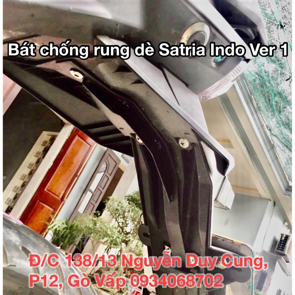 Bát chống rung, gãy dè sau Satria FI indo (cãi tiến) và Bát Raider ,Satria Fi Việt Nam (New) (hổ trợ Zalo 0934068702)