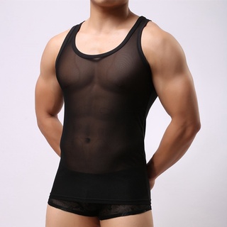 Áo thun ba lỗ lưới thời trang cho nam