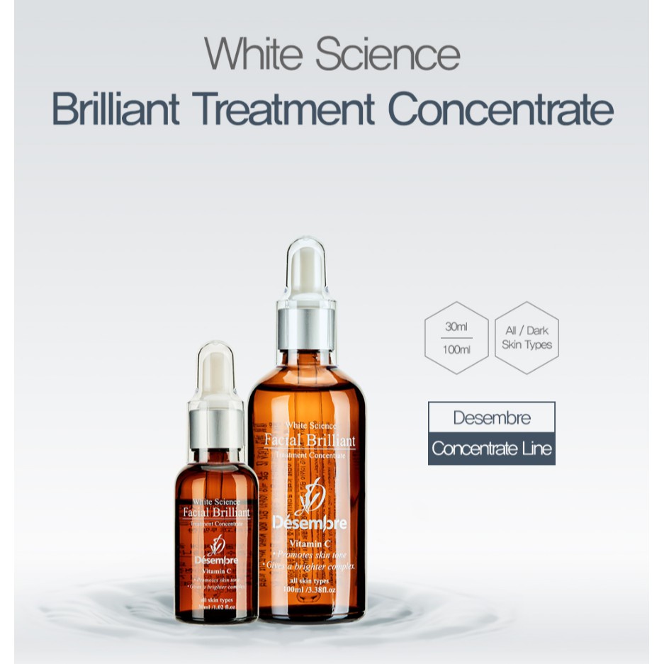 Tinh chất cô đặc Desembre Vitamin C dưỡng trắng giảm nám