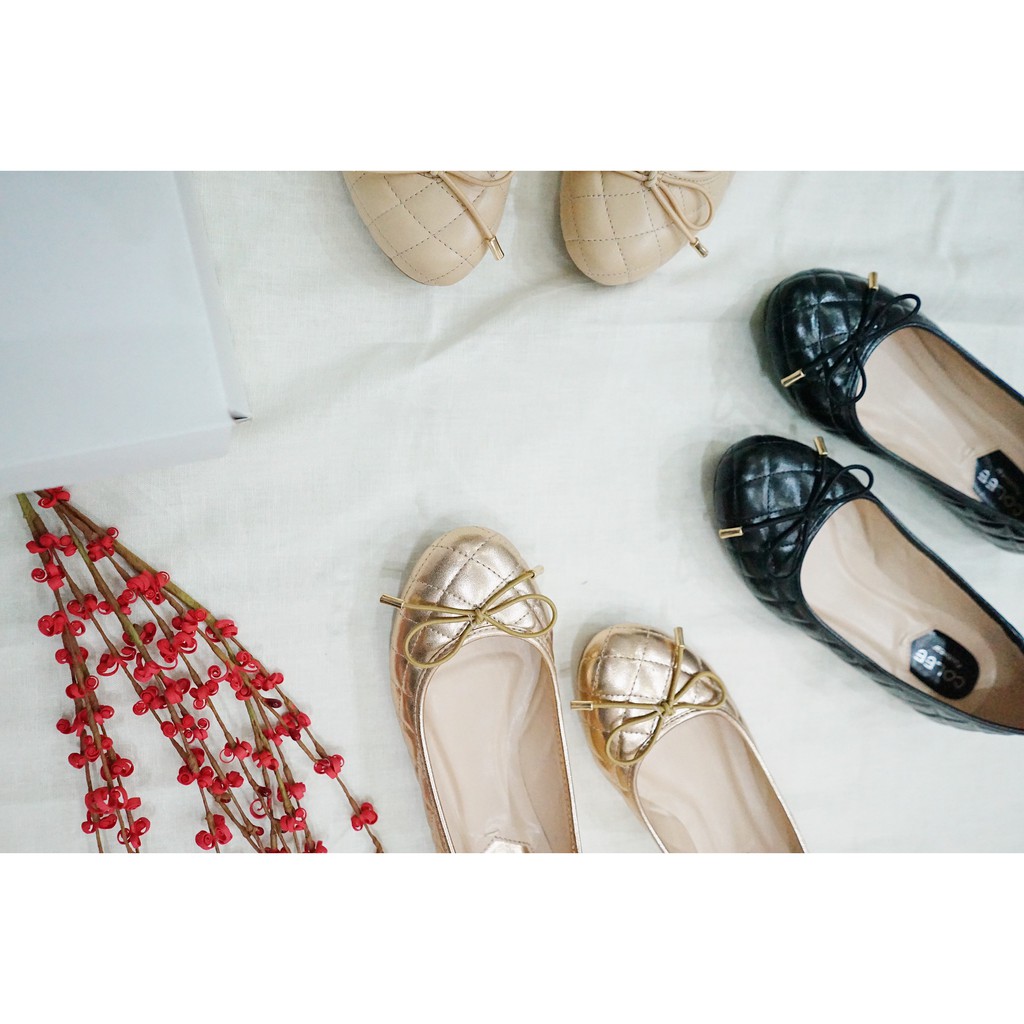 Giày búp bê bệt da lì MYSS - BB13 | BigBuy360 - bigbuy360.vn