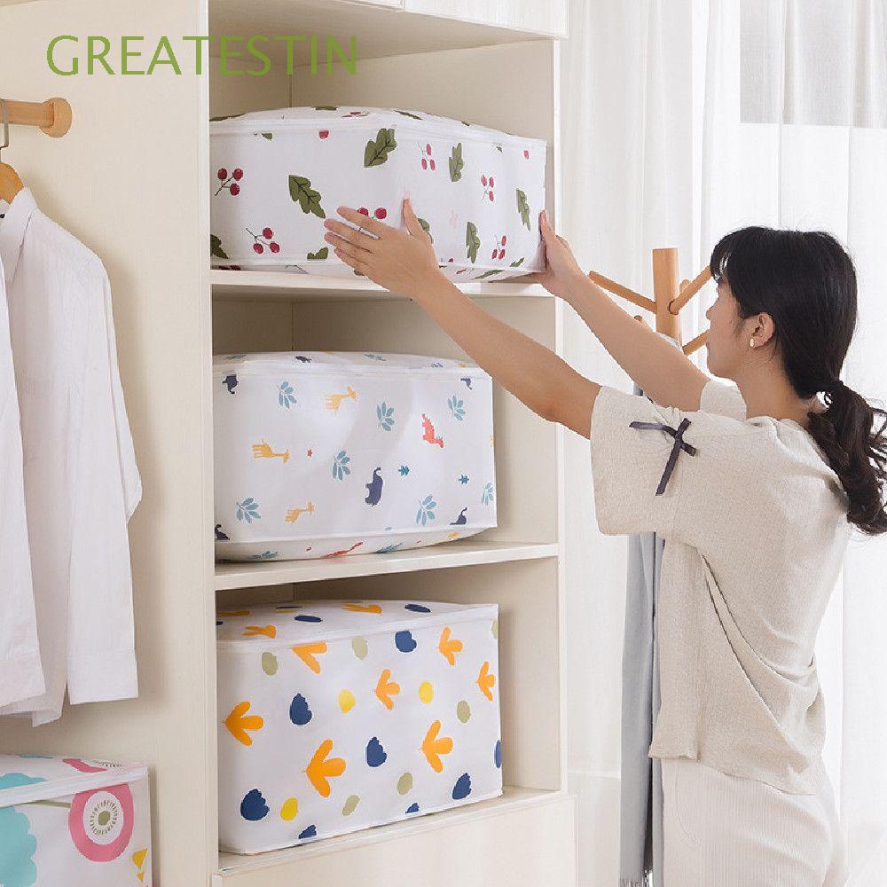Túi đựng quần áo dáng vuông chống nước chống ẩm tiện dụng
