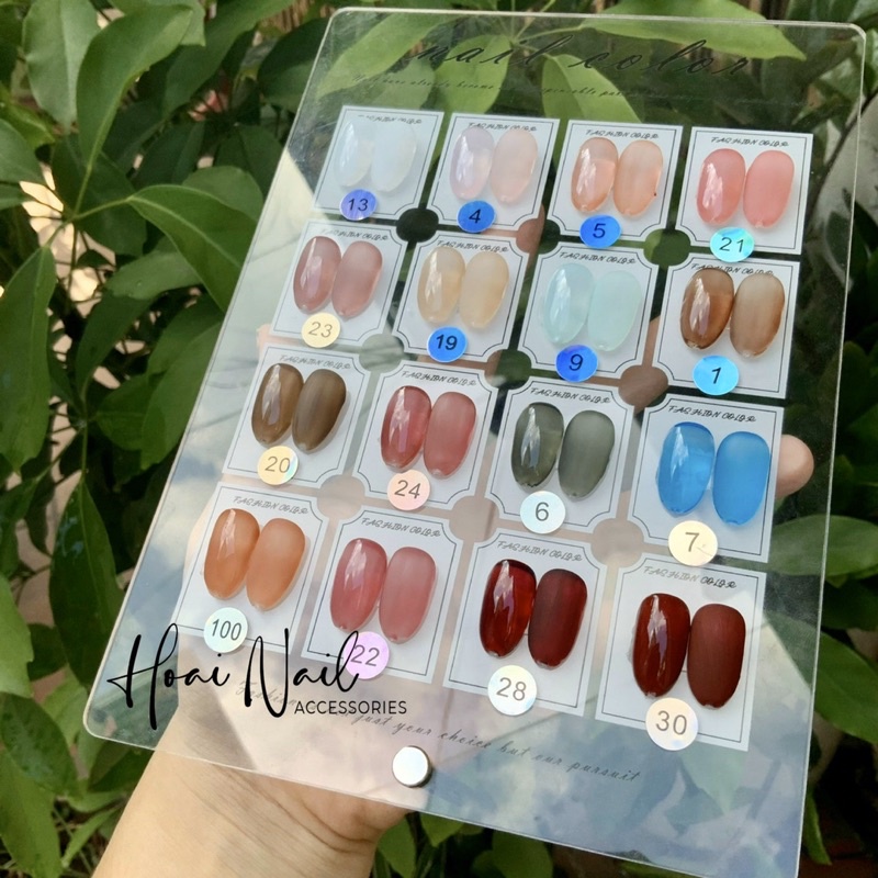 Sơn gel thạch bobo bán lẻ màu