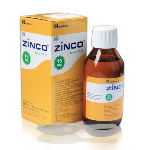 Siro Zinco - bổ sung kẽm, vitanmin C cho trẻ biếng ăn, còi xương, tiêu chảy, tăng cường sức đề kháng cho cơ thể