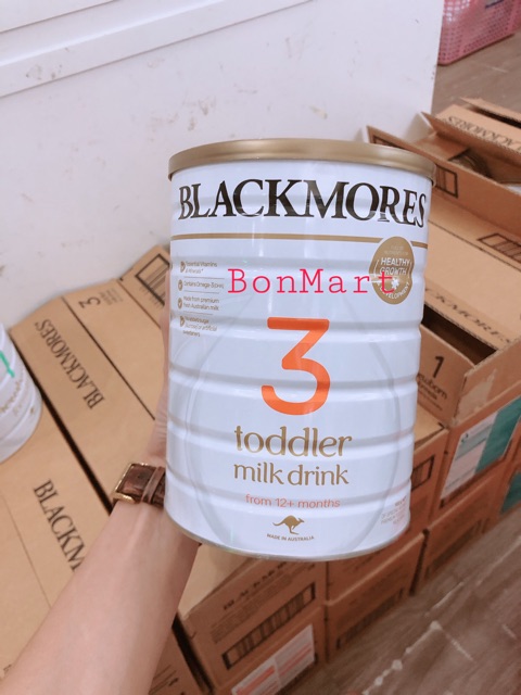 Sữa BLACKMORE 900gr đủ 3 số 1,2,3 Úc date 2023