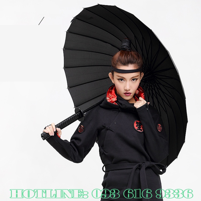Ô dù cỡ lớn 24 nan ☔𝐅𝐑𝐄𝐄𝐒𝐇𝐈𝐏☔ Ô dù che mưa nắng giả kiếm nhật siêu HOT - slc.vn