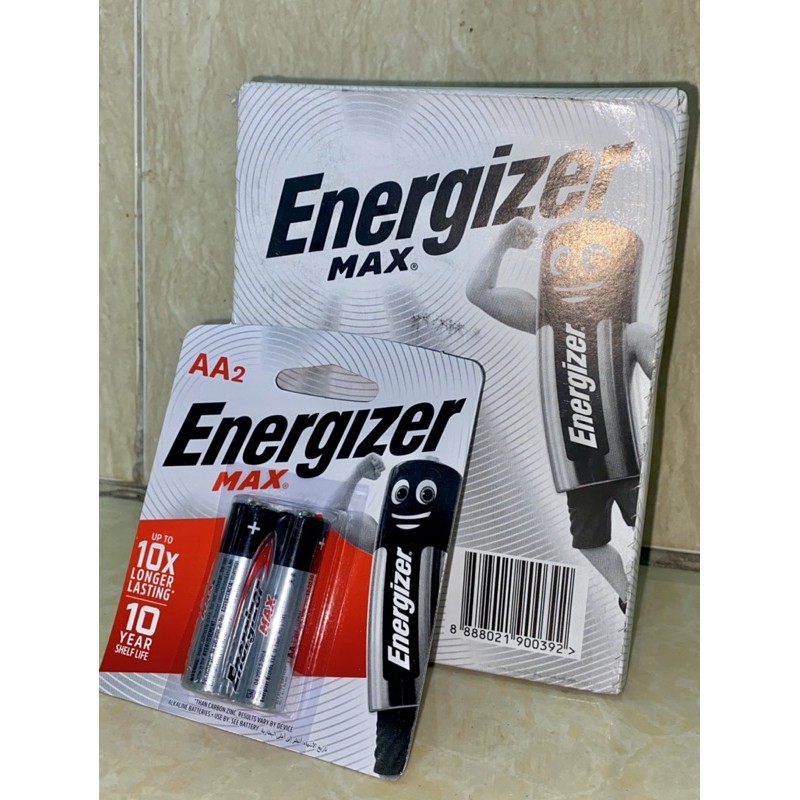 Pin Tiểu AA Energizer Max Alkaline 1,5V (Nhập khẩu Singapore)[Chính Hãng 100%]