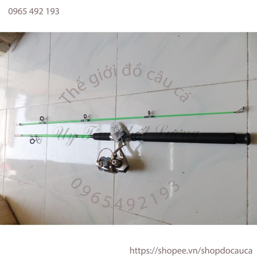 bộ cần câu cá lan cer 2,1m ( rẻ vô địch )