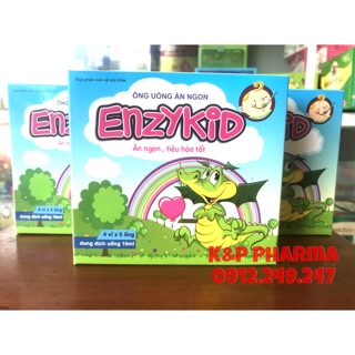 ✅ Siro ăn ngon ENZYKID | Hộp 20 ống | Giúp bé ăn ngon, tiêu hoá tốt, tăng hấp thu, tăng sức đề kháng