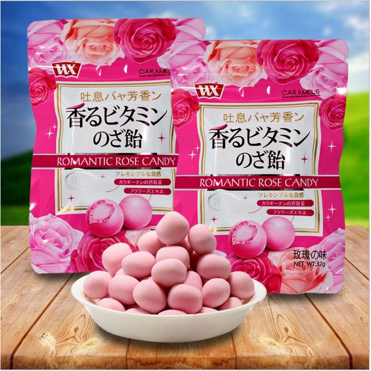 Kẹo Hoa Hồng Romatic Rose Candy Siêu Ngon - Gói 32gr [BÃO SALE]