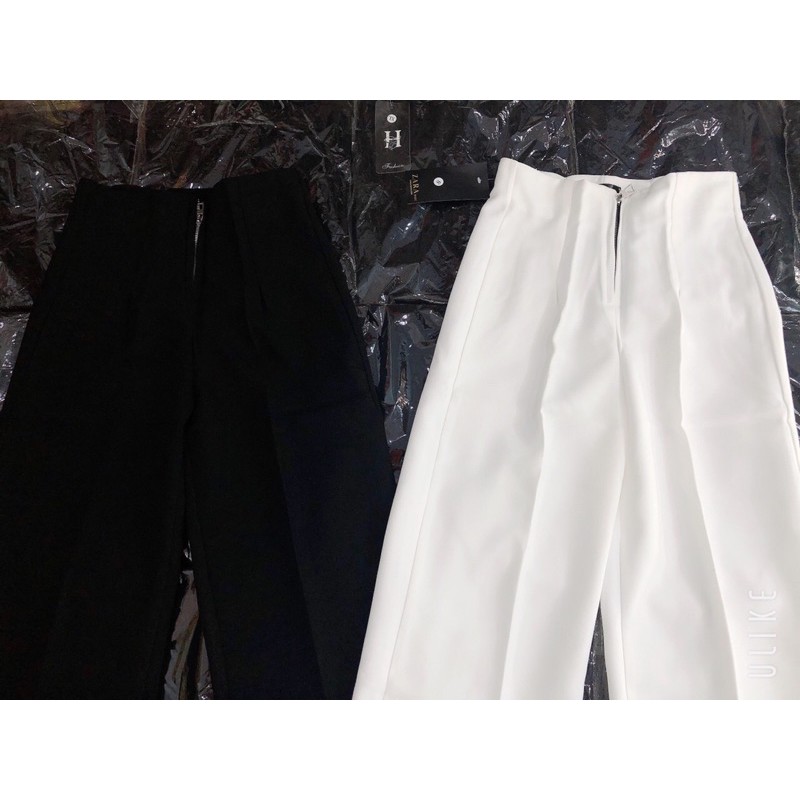 [ Mã FAMAYWA giảm 10K đơn 50K] QUẦN SUÔNG CẠP CAO KHOÁ KÉO | BigBuy360 - bigbuy360.vn