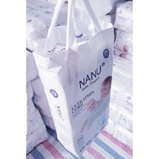 Combo 50-100 miếng tã quần cao cấp chuẩn Nhật cho bé Nanu size M, L, XL, XXL, XXXL