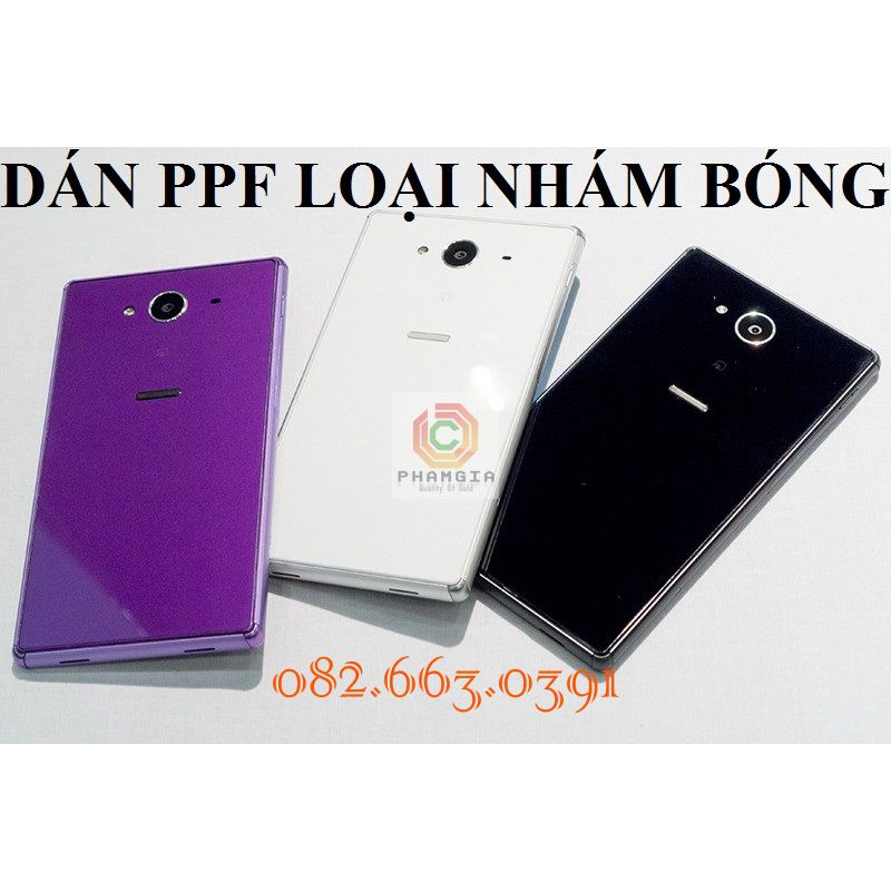 Dán mặt lưng PPF, Carbon Sharp Xx2 502SH chống trầy xước