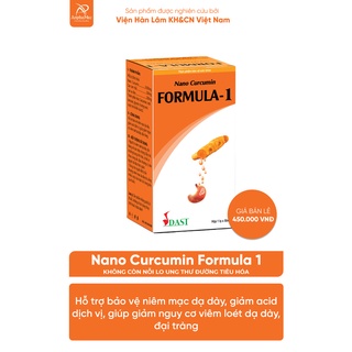 Nghệ Nano curcumin Formula 1- Sản Phẩm Viện Hàn Lâm Khoa Học Việt Nam