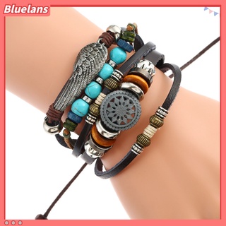 Vòng đeo tay 5 dây nhiều phụ kiện trang trí độc đáo và thời trang cho cả nam và nữ