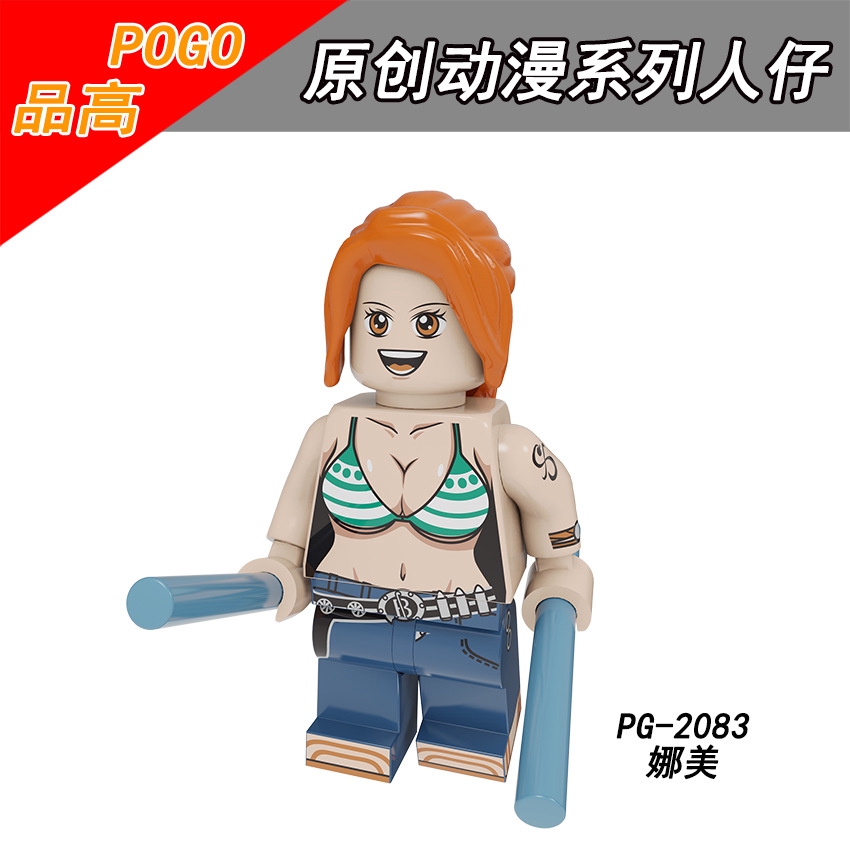 Bộ Đồ Chơi Lego Xếp Hình Luffy Solon Nami Pg8244