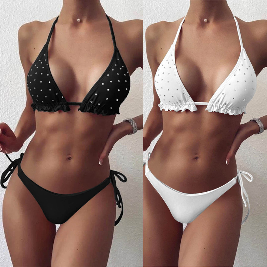 Bikini Hoạ Tiết In Có Size Lớn Cho Phái Nữ