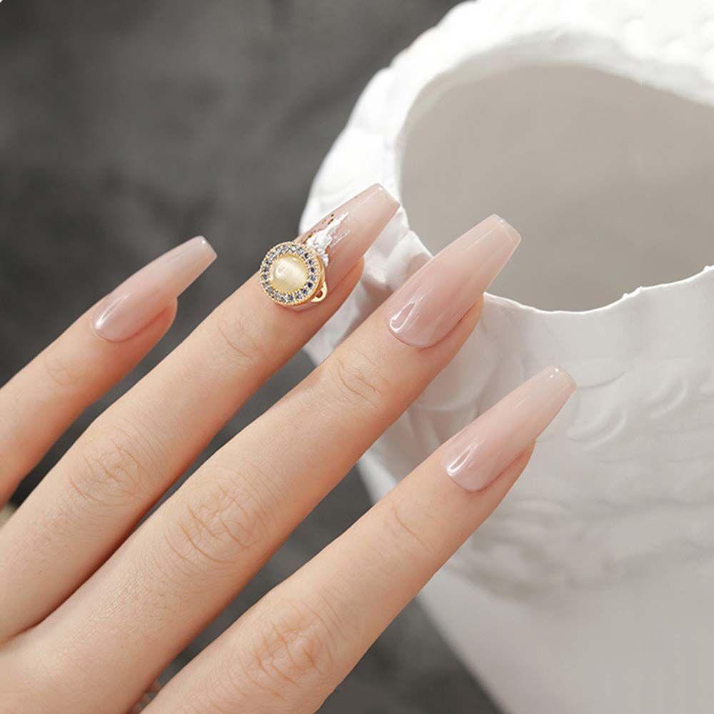 OCEANMAP Phụ Kiện Hạt Xoay Trang Trí Móng Tay Tốc Độ Cao Kiểu Năm Mới Nhật Bản DIY