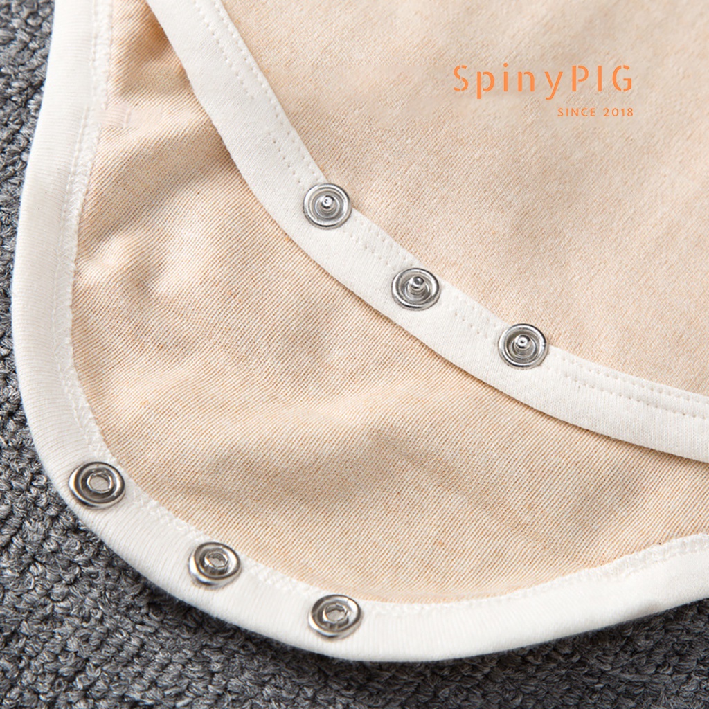 Bộ body chip dài tay cho bé 0-2 tuổi cotton hữu cơ tự nhiên không chất tẩy nhuộm an toàn cho bé