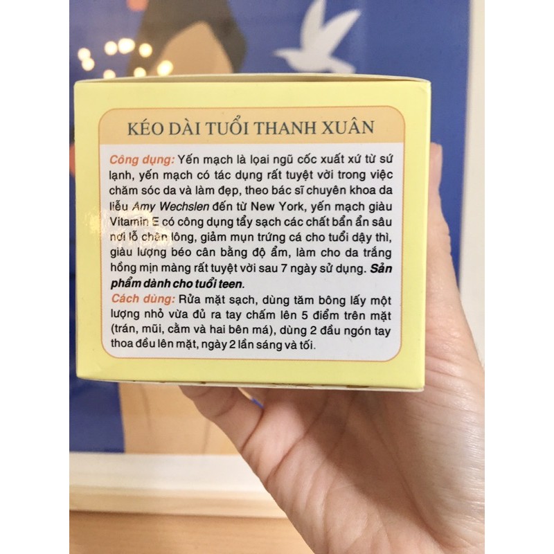 KEM COLLAGEN ĐÔNG HẰNG MẪU CŨ TRẮNG HỒNG TỰ NHIÊN UV30 SAU 7 NGÀY TỪ YẾN MẠCH