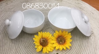 Thố sứ trưng Yến( hầm gà, đựng đồ ăn...)