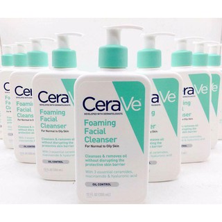 Cerave Sữa Rửa Mặt 355ml cho da dầu, hỗn hợp bản Mỹ