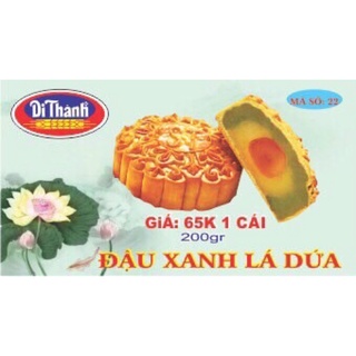 Bánh trung Thu đậu xanh lá dứa