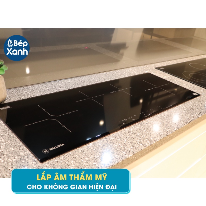 Bếp điện từ 4 vùng nấu Malloca MH-04IR S Hàng chính hãng