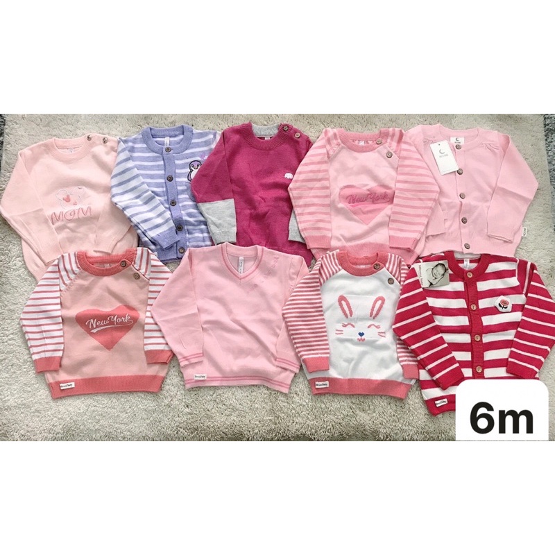 Xả kho áo len lông cừu cho bé 3-6 tháng các hãng Momma Moon Vinaxo