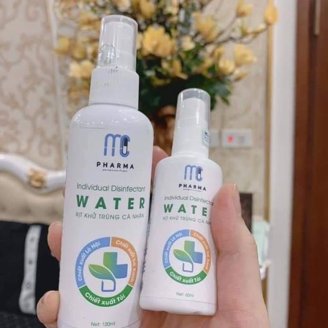 Xịt rửa tay kháng khuẩn mc pharma