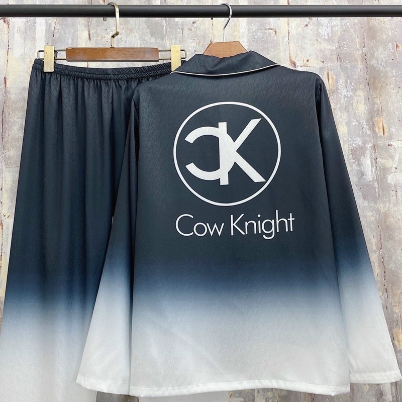 PIJAMA LỤA XƯỚC TAY DÀI QUẢNG CHÂU CAO CẤP