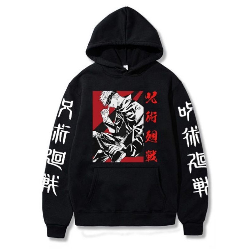 Áo Hoodie In Hình ANIME JUJUTSU KAISEN GOJO SATORU độc đẹp cực chất