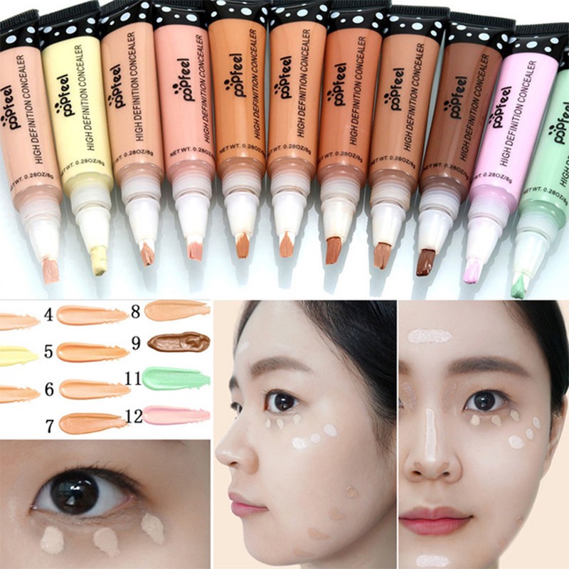 [Hàng mới về] Kem che khuyết điểm POPFEEL dạng lỏng chuyên nghiệp | BigBuy360 - bigbuy360.vn