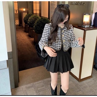 Áo khoác dáng ngắn+Chân váy. Ảnh thật ảnh cuối. sẵn size S,M,L