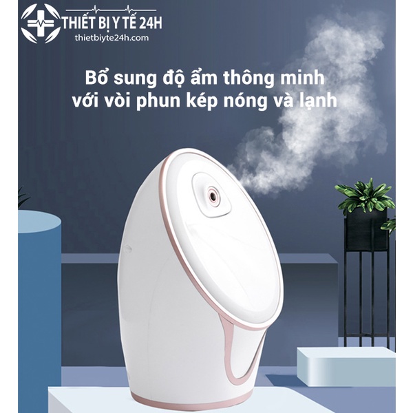 Máy Xông Mặt [Bảo Hành 24T] Máy Xông Hơi Mặt, Loại Bỏ Bụi Bẩn, Bã Nhờn, Giúp Da Căng Mịn, Tiết Kiệm Chi Phí, Thời Gian