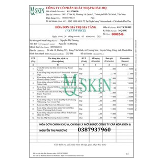 Kem dưỡng Face nhân sâm MQ Skin ( Chính Hãng )