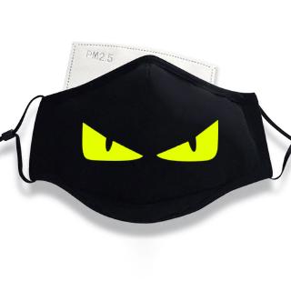 Khẩu Trang Chống Bụi Fendi Ngộ Nghĩnh Novelty Monster Devil's Eye Khẩu Trang NMDE Nhiều Màu