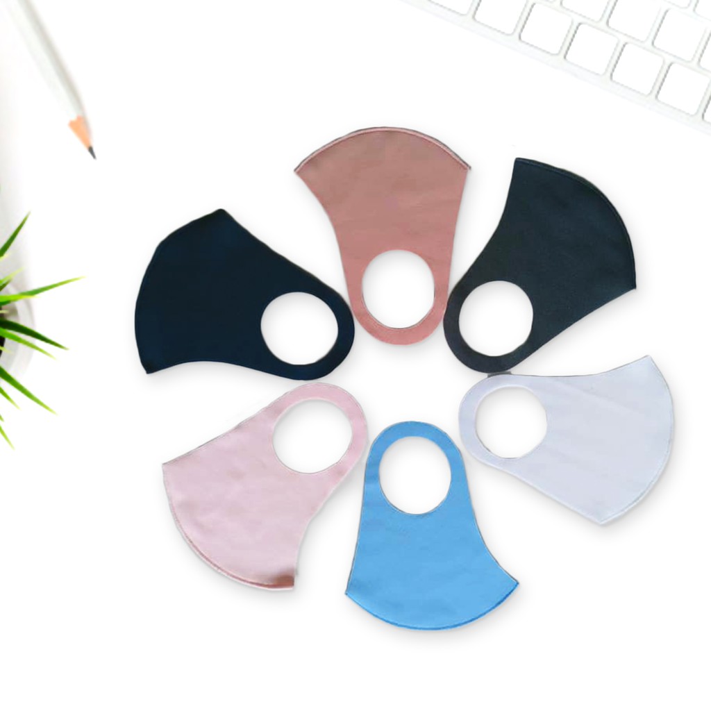 [FREESHIP ĐƠN 50K] Khẩu trang vải POLY 2 da kháng bụi, thoáng mát - Có thể tái sử dụng nhiều lần - Màu Ngẫu Nhiên