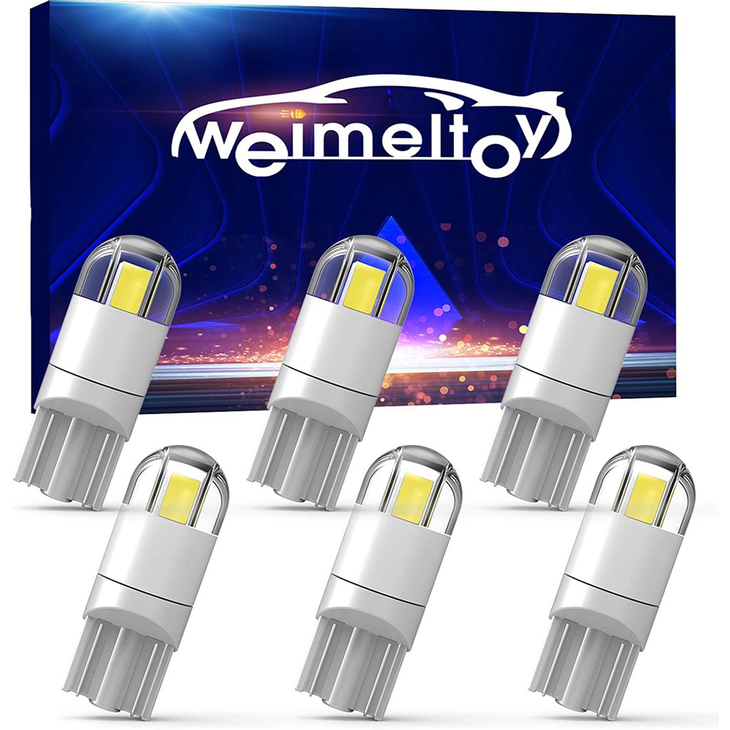 [Mới] Bóng Đèn Led Bulb Demi, Đèn Mặt Đồng Hồ Xe Máy, Light Sương Mù, Xi Nhan Ô Tô T10 2 SMD 3030 COB 12V Cao Cấp