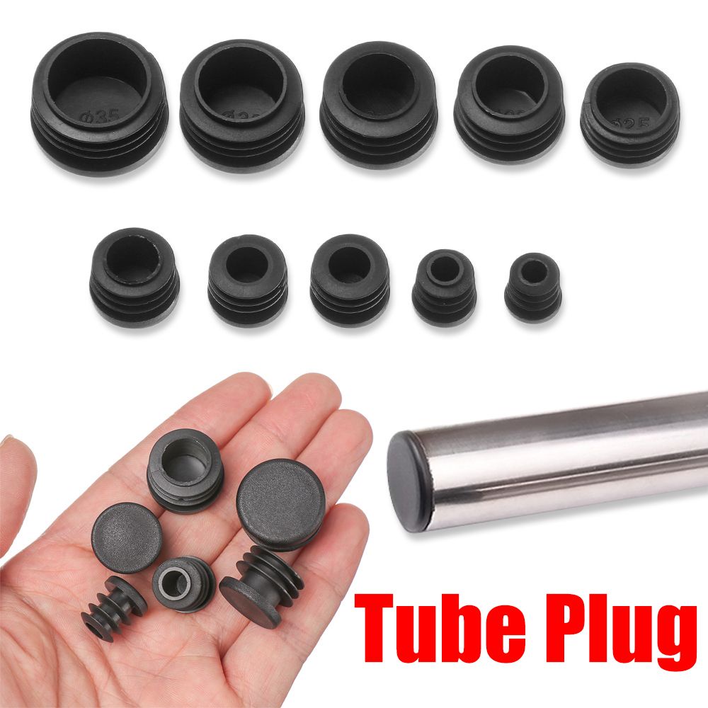 Set 10 Miếng Bọc Chân Ghế Chống Trượt Hình Tròn Bằng Nhựa Tiện Dụng