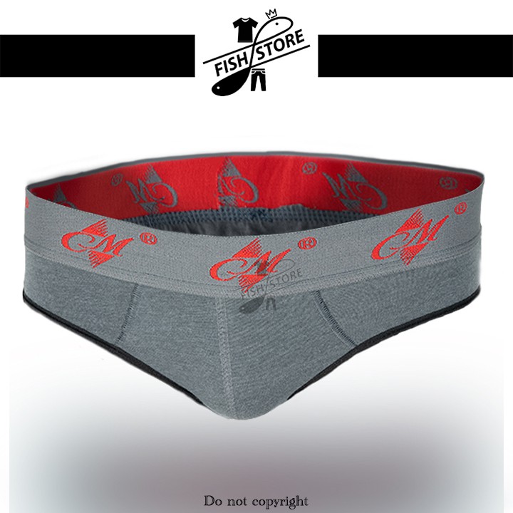 Quần lót nam tam giác 5 CÁI đẹp cotton cao cấp lưng cao FF52C