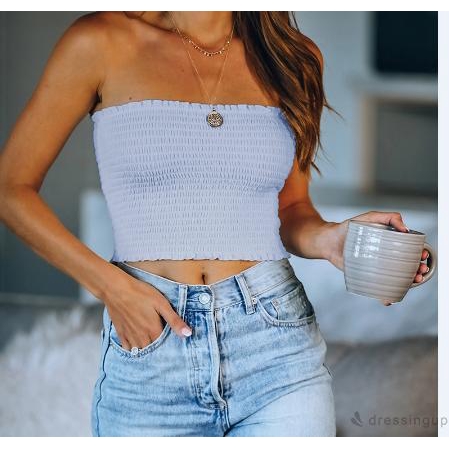 Áo Không Tay Dáng Ôm Màu Trơn Dành Cho Nữ | BigBuy360 - bigbuy360.vn