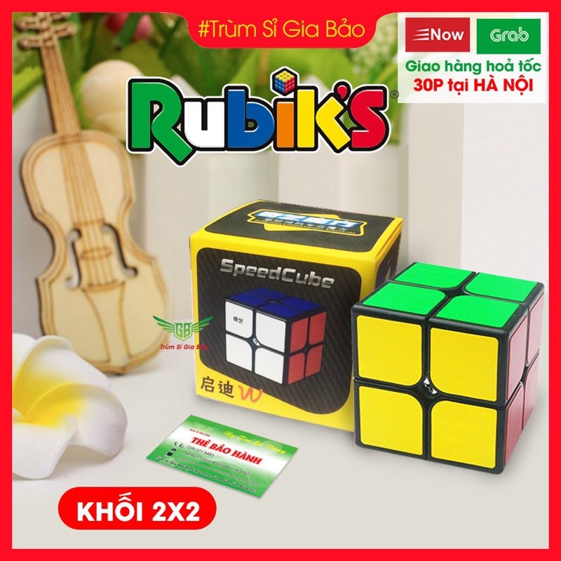 Rubik 2x2 Qiyi Sail W Rubic 2 Tầng Giá Rẻ Khối Lập Phương Ma Thuật Xoay Siêu Mượt , Lõi Cứng Cáp.