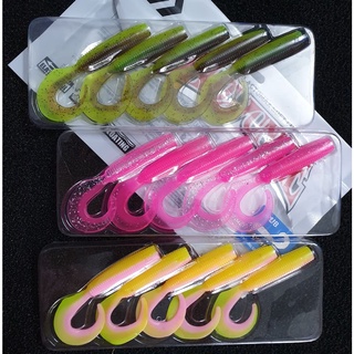 MỒI MỀM DAIWA ELASTOMAX SOFT LURE GRUB - ĐUÔI C (Grub)