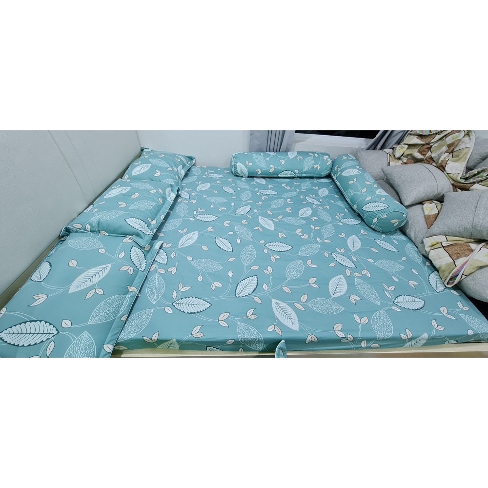 Vỏ gối ôm cotton cho ruột gối ôm dài 90cm đường kính 22cm