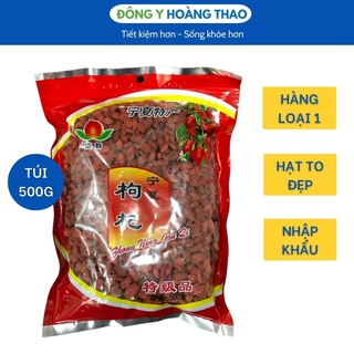 ✅ 500g - 1kg hạt kỷ tử ninh hạ - loại quả đại, đẹp
